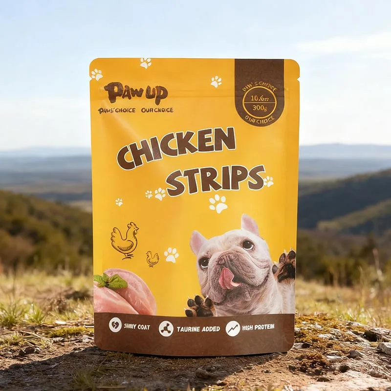 Ekologické vrecká na krmivo pre mačky z kraftového papiera