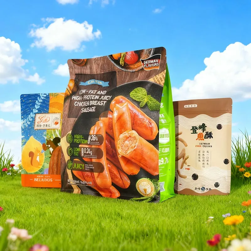 Špeciálne tvarované vrecká na balenie krmiva pre mačky